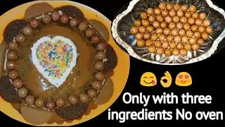 Oreo biscuit cake with only 3 ingredients in lockdown best cake for parties