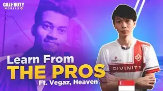 Learn From Pros FT Vegaz , Heaven, Tectonic and Ryzen | Call of Duty Mobile