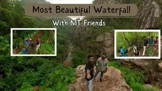 One More Memory made with friends at Badalgari waterfall of odisha 😍