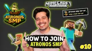 🤫How To Join Public ATRONOS SMP Server | 1.21+ In Mcpe And Pojav/Pc | Minecraft bedrock  Server |