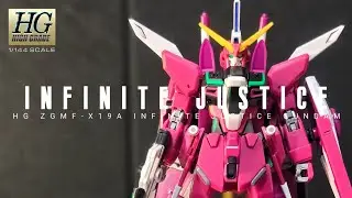 HG ZGMF-X19A INFINITE JUSTICE GUNDAM | ASMR BUILD | BOOTLEG BY XINGDONG |