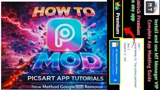 PicsArt MOD APK|HOW TO MOD PICSART  EDUCATIONAL PURPOSE|APK MOD TUTORIALS|ETICALHACKING|HW TUTORIAL 