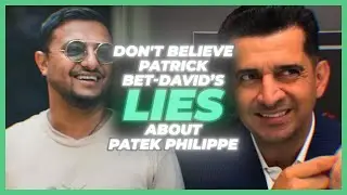 Don't believe Patrick Bet-David’s LIES about Patek Philippe 🙄