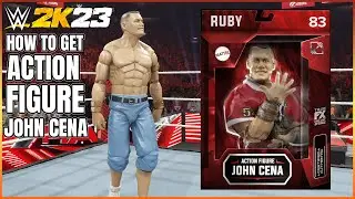 How to Unlock Action Figure John Cena in WWE 2K23 (With Gameplay!)