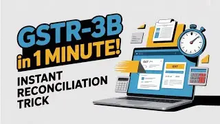 GSTR-3B Preparation & Reconciliation with AI Automation in 1 Minute | Full Professional Demo 