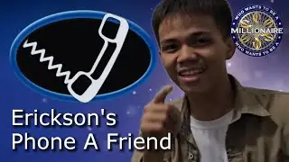 Millionaire Philippines | Erickson's Phone A Friend [AUDIO ONLY]