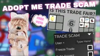 OP ADOPT ME TRADE SCAM SCRIPT     | 🦄 (FORCE ACCEPT, FREEZE TRADE+MORE!)[°PASTEBIN°] ☃️