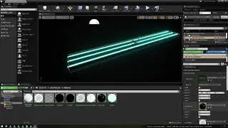 UE4: LED Pixel Bar Asset WIP(2020.12.23)