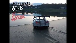 Nissan GT-R 35  made of plasticine/Ниссан ГТ-Р из пластилина