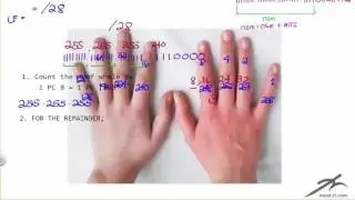 Master Subnetting the Easy way - Subnetting by Network Reqt   Step 3 Get New Subnet Mask #3