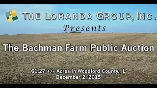 Woodford Co., IL 61 Acre Farmland Auction by The Loranda Group