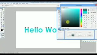 How to fill gradient Color to Text in Photoshop Best Photoshop tutorial by Ujjaval