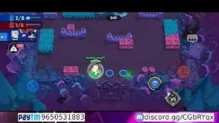 English Brawl Stars : 👍 Good stream | Playing Solo | Streaming with Turnip