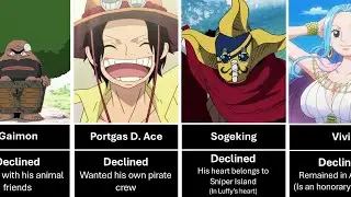 Everyone Luffy Asked To Join The Straw Hats