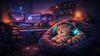 Late Night Study Lo-Fi 🌙 3-HOUR Cozy Focus Beats