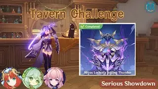 Tavern Challenges / Abyss Lector's Jolting Thunder [Serious Showdown] | Genshin Impact TCG 5.1
