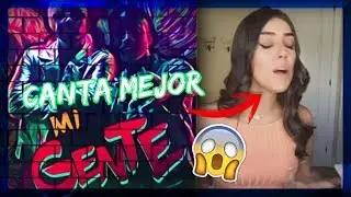 ¡INCREÍBLE! CHICA CANTA MEJOR QUE J BALVIN MI GENTE