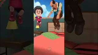 Scary Little Prankster - Baby T vs Dad vs Miss T vs Coffin Dance #wowgame #shorts