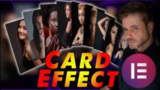 Elementor Playing Card Image Hover Effect | Popup Image Gallery Animation Tutorial