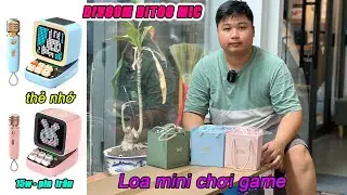 Uboxing Divoom Ditoo Mic - Chơi game nghe nhạc có gì lạ ???
