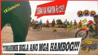 Bajaj ct100 vs Honda rs 125 | drag race