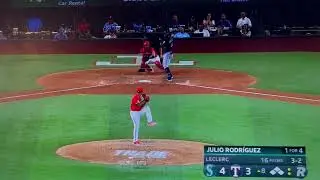 Julio Rodriguez Grand Slam vs Rangers - Called by Dave Niehaus!