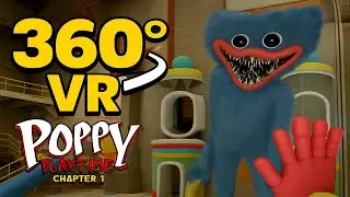 360° VR | Poppy Playtime - Chapter 1 | Walkthrough, No Commentary, 8K, HDR