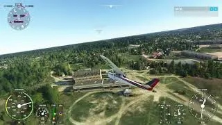 Полет над п.Досчатое. не сильно похоже, но школу и свой дом, я нашел)