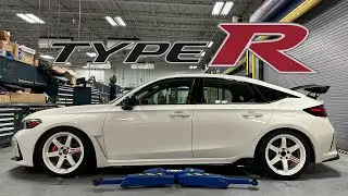 2023 FL5 Honda Civic Type-R - Volk TE37 | Swift Lowering Springs | OEM Accessories