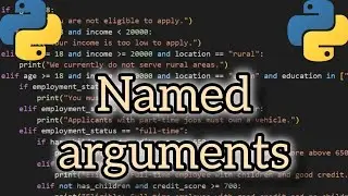 Mastering Named Arguments in Python