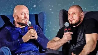 Лучшие моменты пресс-конференции ACA 115 / Магомед Исмаилов - Иван Штырков.