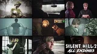 All 8 Endings - Silent Hill 2 Remake
