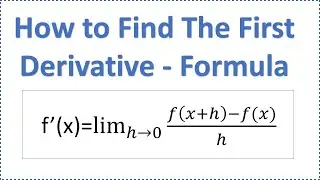 2nd Year Math, Ch 2, Ex 2.1 Question no1-Derivative by First Principle or Ab-initio -12th Class Math