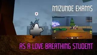 Mizunoe Exams as A ❤️Love breath❤️ Student In Onikami