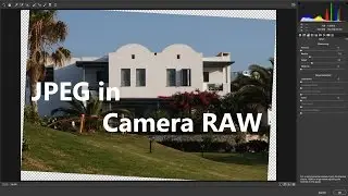 LensVid Editing Tip: Working with a JPEG Image in Camera RAW in Photoshop CC