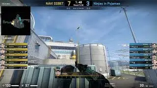 s1mple Nuke Outside Smokes (CS:GO TRICKS)