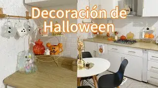 👻JOIN ME TO DECORATE MY KITCHEN FOR HALLOWEEN 🎃👻