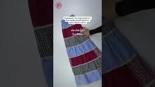 Arkadaşımın “sen değerlendirirsin” diye verdiği eski gömleklerle 3 harika tasarım yaptım! #shorts