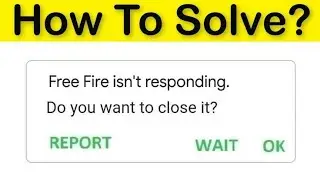 FreeFire not responding problem fix🔧😱 100% redmi 3s  freefire problem fix😘full fix