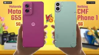 Motorola Moto G55 Vs CMF Phone 1 | Full Comparison 🔥 Which One Is Best?