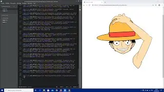 Drawing Monkey D. Luffy using Html and Css