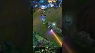 LUX OUTPLAY WARWICK! 😱 LEAGUE OF LEGENDS #shorts