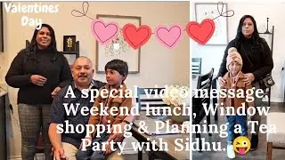 ചെക്കനെ Valentine's day Tea Party വേണം പോലും!🤣/  Weekend Vlog/ Malayalam Vlog