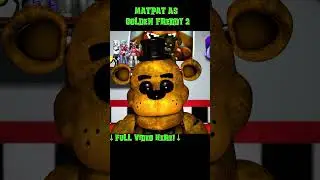 MatPat as Golden Freddy 2! #shorts #fnaf #fivenightsatfreddys #matpat