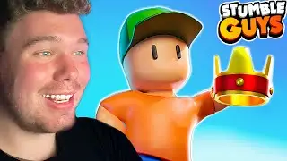 Getting NOOB His First WIN in Stumble Guys...