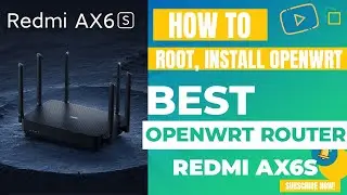 Best OpenWRT router| WiFi 6 Gigabit | Redmi AX6S RB03 Unboxing, unlock, ssh, openwrt installation