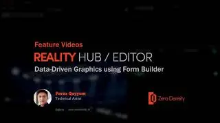 RealityHub / Editor | Data-driven Graphics using Form Builder