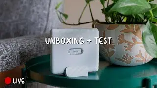 UNBOXING e TEST - Instax Wide Link [LIVE]