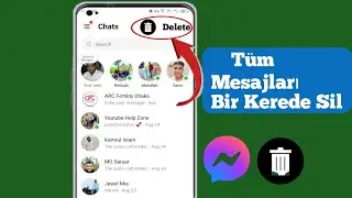 Facebook Messenger'daki Tüm Mesajlarınızı Tek Seferde Nasıl Silersiniz 2024 |