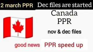 2 March PPR timeline | Canada 🇨🇦 PPR timeline | today PPR timeline